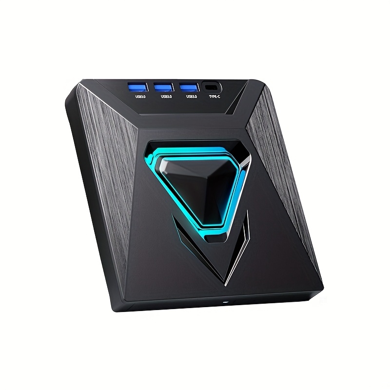 TEMU Bikili 3.0 Portable Cd/dvd/rw Burner & Player, Usb-c Compatible, For Windows/ //ios, Usb- Laptop/desktop Pc Drive With Usb-c Cable Compatibility