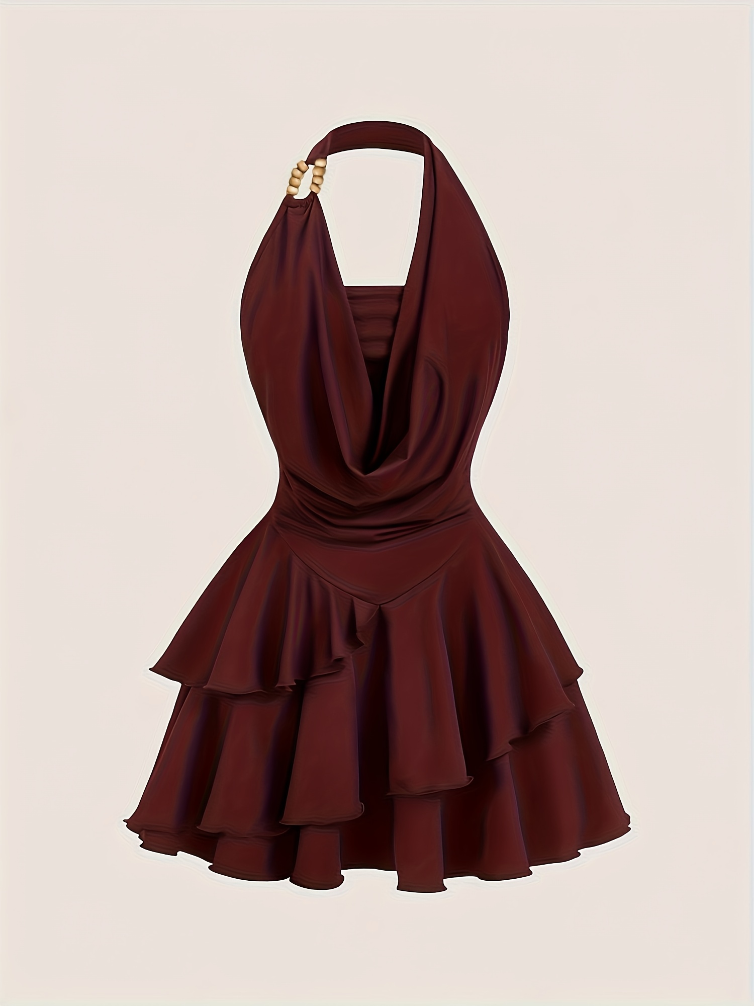 knee length dresses for ladies 70s Floral Mini Dress – Ragstock main image 0
