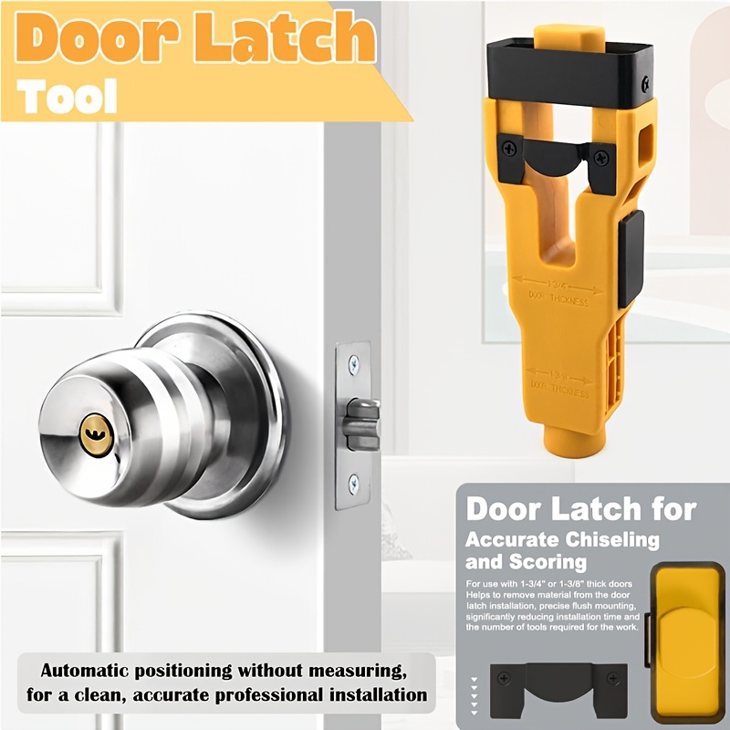 Woodworking Door Latch Lock Installation Grooving Tool