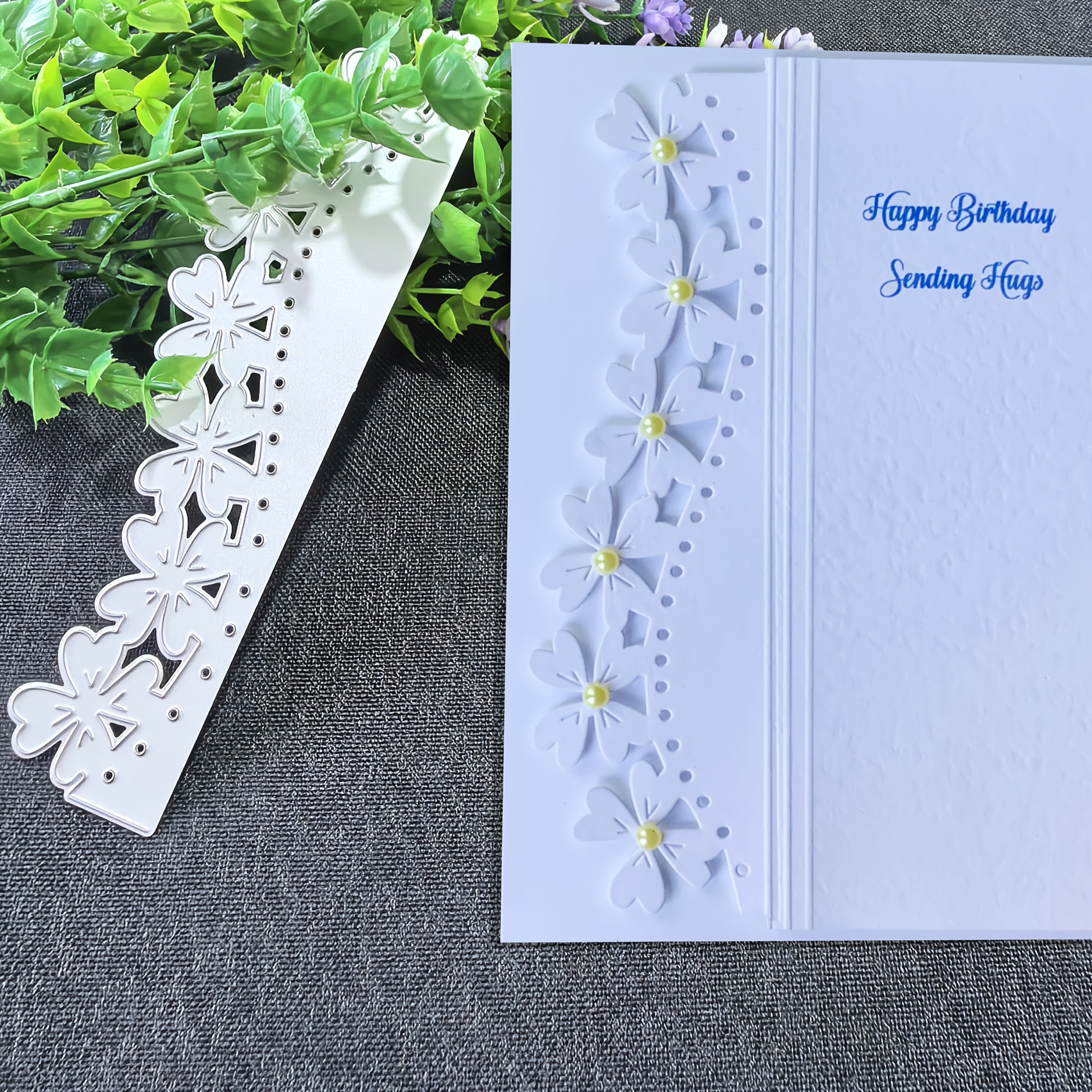 E-shop Blumen-Motiv Grußkarten Metall Schneidstempel, für Scrapbooking und Dekoration. Diese Prägestempel sind ideal für die Herstellung von
