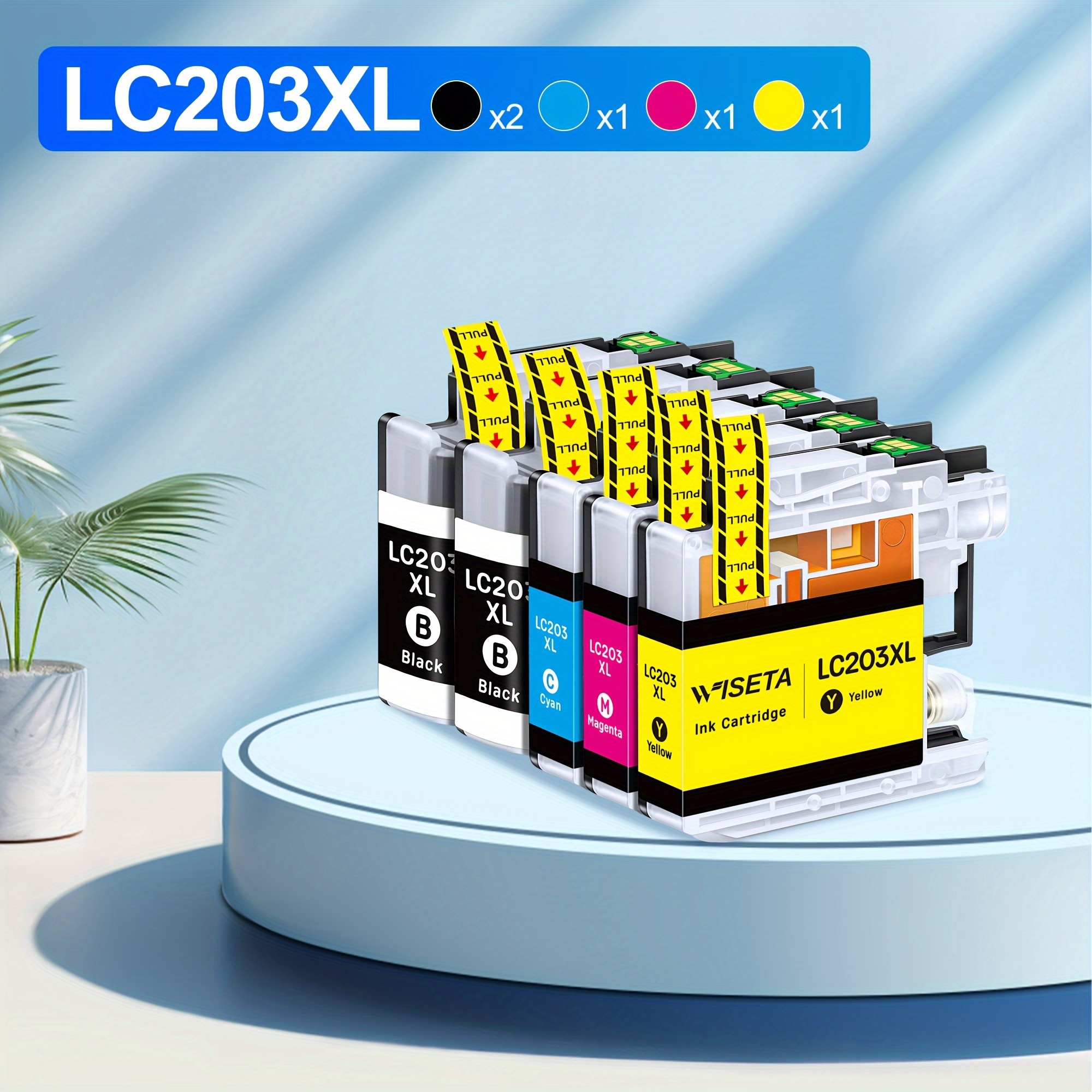 

Lc203xl Ink Cartridges For Brother Lc203xl Ink Cartridges Works With Mfc-j480dw Mfc-j880dw Mfc-j4420dw Mfc-j680dw Mfc-j885dw, 5pcs