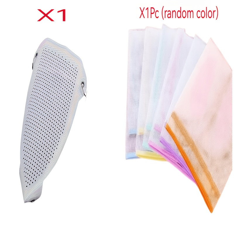 TEMU 2pcs Set: 1 Ironing Board Shoe Cover And 1 Ironing Pad Cover In A Random Color. The Perfect Combination Includes A Ironing Board Protector, An