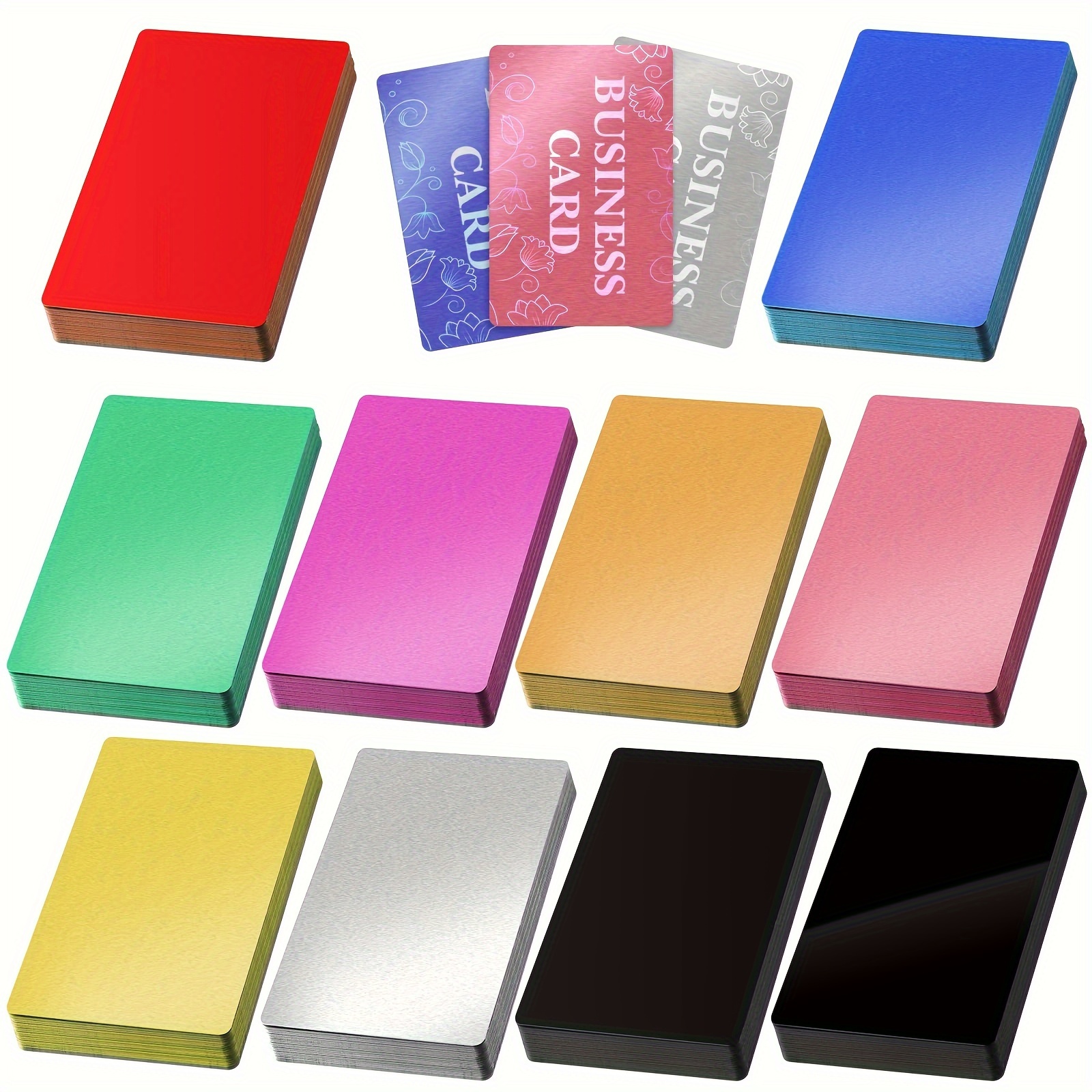 

Dofiki 300 Engraving Blanks Aluminum Blanks For Engraver Engraving, 0.21 Mm/ 0.01 ()