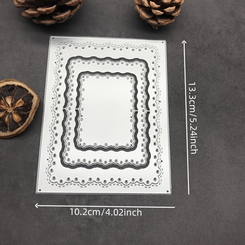 E-shop Metallrand-Schneidematrize für DIY Scrapbooking, Alben, Papierkarten, Prägung