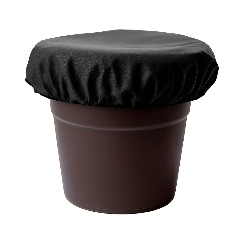Dust Cover For Bucket, Feed Bucket Lid For 2-5 Gallons (black) - 1pc