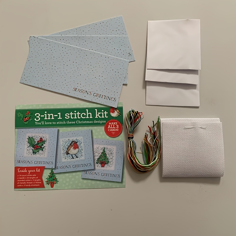 Christmas - Kit/embroidery Gift Set/
