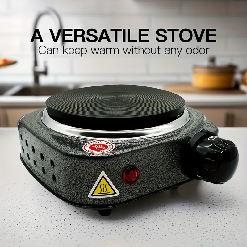 [Portable Electric Stove] Compact Portable Mini Electric Stove for Home Use | Coffee Maker for Brewing Moka Pot, Outdoor Camping Coffee Burner