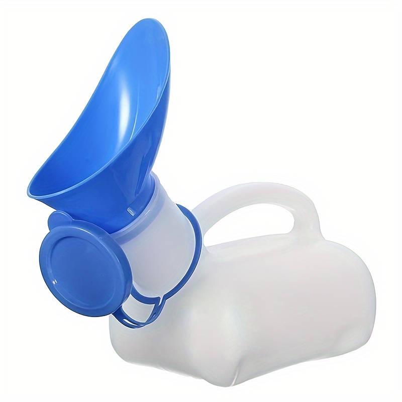 item picture 2 portable travel toilets for men and women, 33.81oz,     urinals, handy handles, ideal for use in cars, RVs, camping, and outdoor activities - durable plastic material
