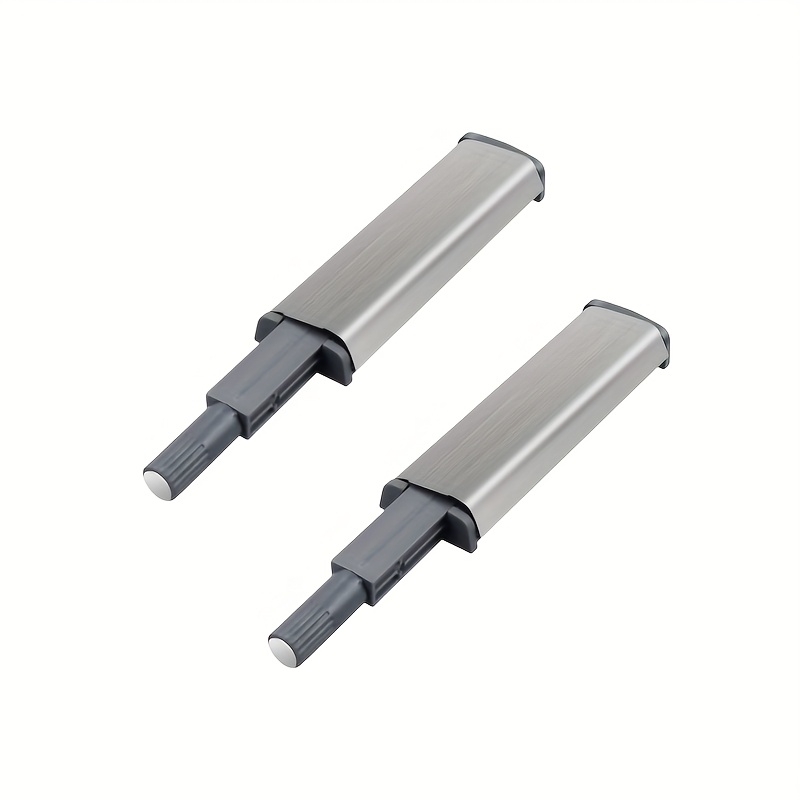 Image of 2/5pcs Cabinet Catches Stainless Steel Push To Open Touch Cabinet Damper Bumper For Door Drawer Cabinet Magnetic Push Latches