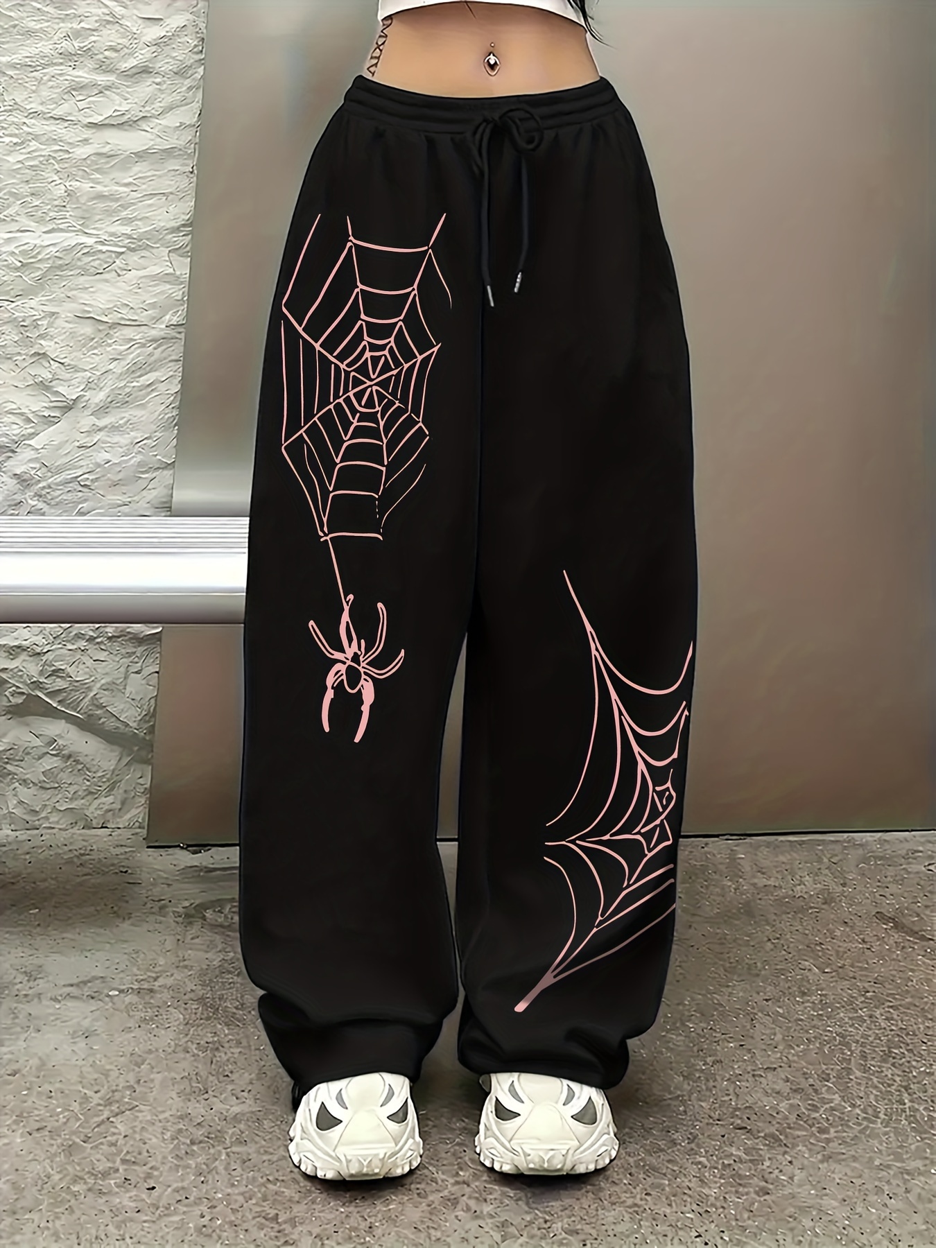 spider pants sold on Temu United States