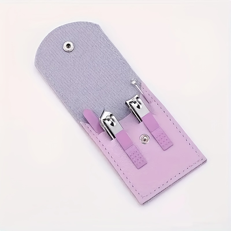 4pcs nail tool set professional nail clipper kit pedicure set manicure art tools carbon steel travel   Product details 0