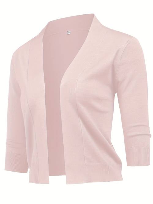 to autumn solid color open front cardigan sweater soft high quality for versatile layering casual wear for the temperature difference between in autumn warm and stylish