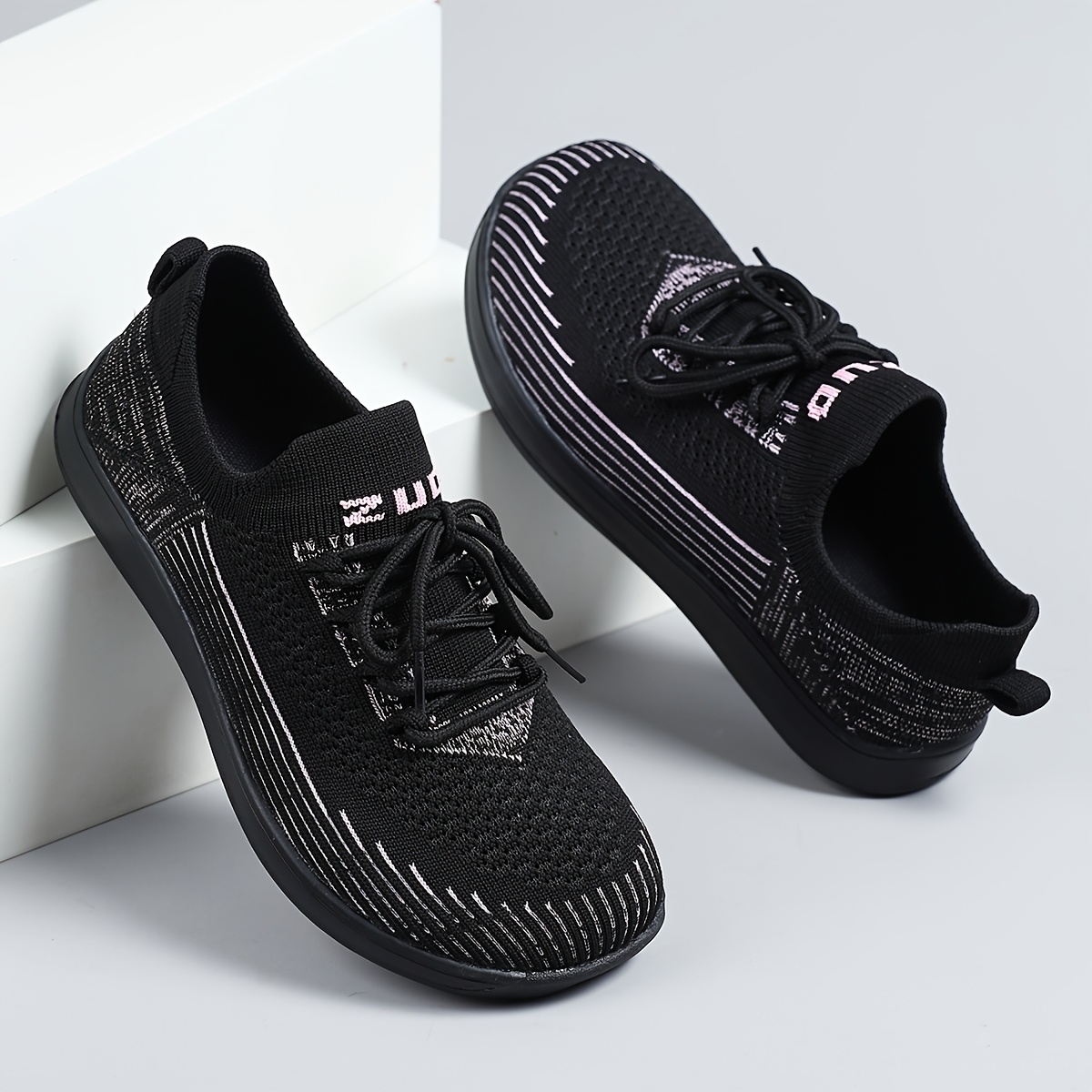 Women's Plus Size Wide Width Sneakers for Running & Walking