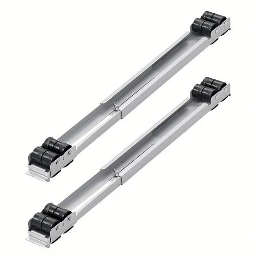 heavy duty metal appliance dolly slides adjustable roller furniture mover for refrigerator washing machine dryer dishwasher white black