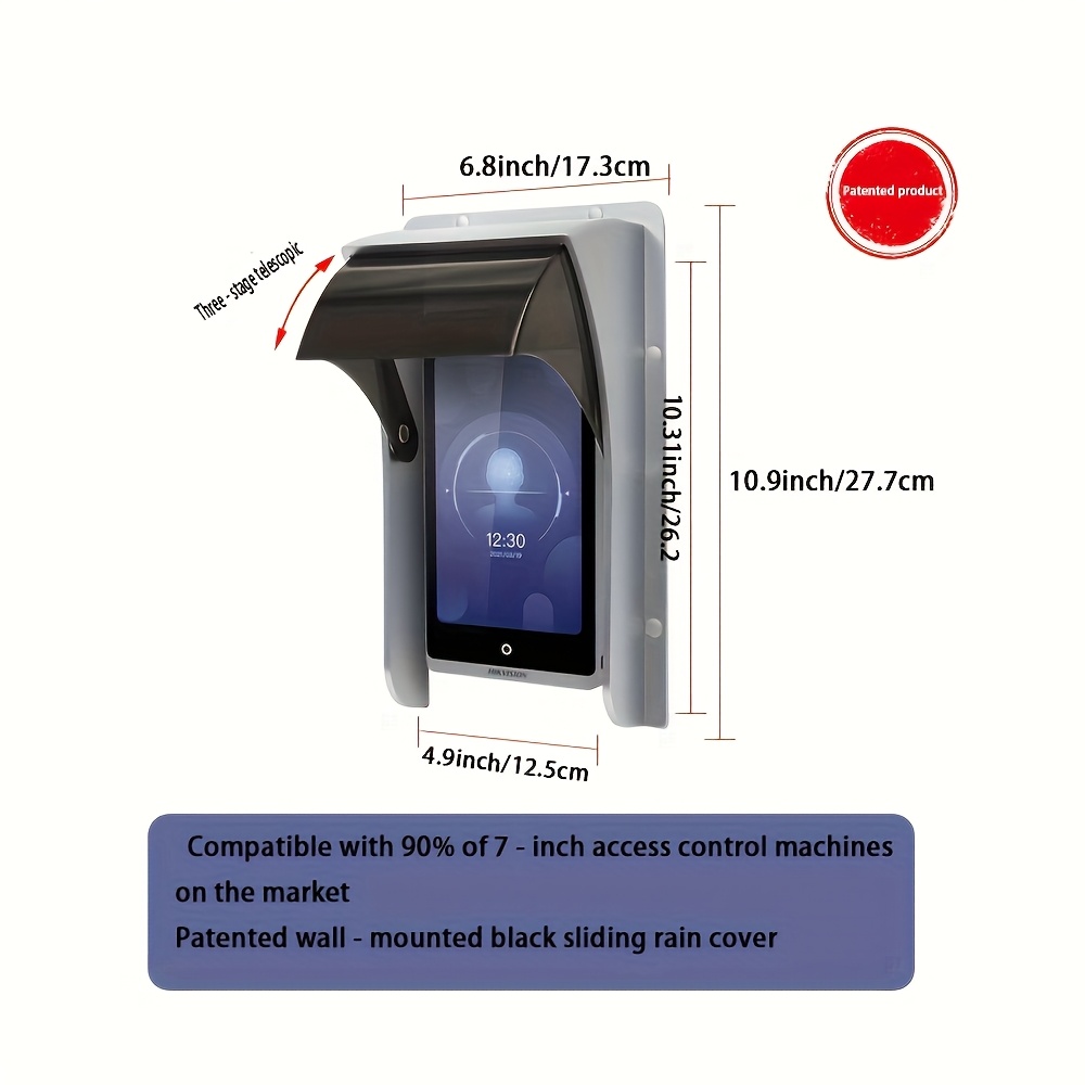 Plastic Doorbell Rain Cover for Protection