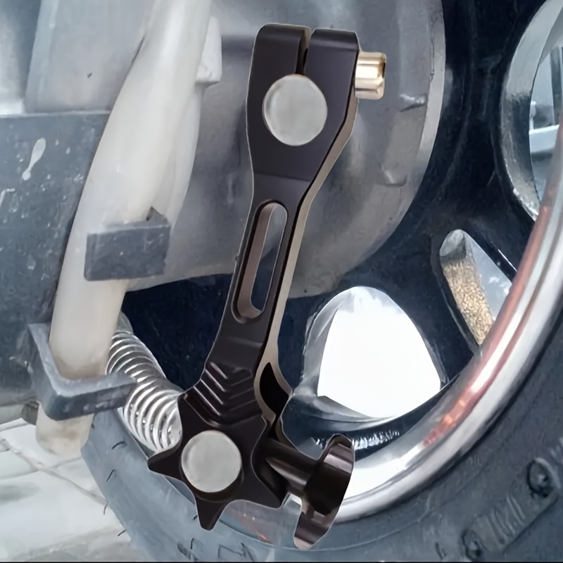 Image of 1pc Motorcycle Brake Arm Lever Universal Motorcycle Rear Brake Pedal Lever Cnc Aluminum Alloy Foot Brake Lever