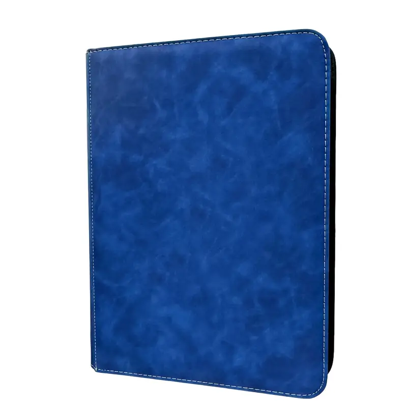2 pocket trading card binder GEAoffice 1 Mini Holds 80 Cards with Zip, Purple perfect for TCG Trading Card Binder 9-Pocket