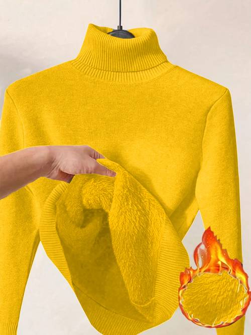 elegant womens fashion warm and cozy sweater for autumn and winter in a european and