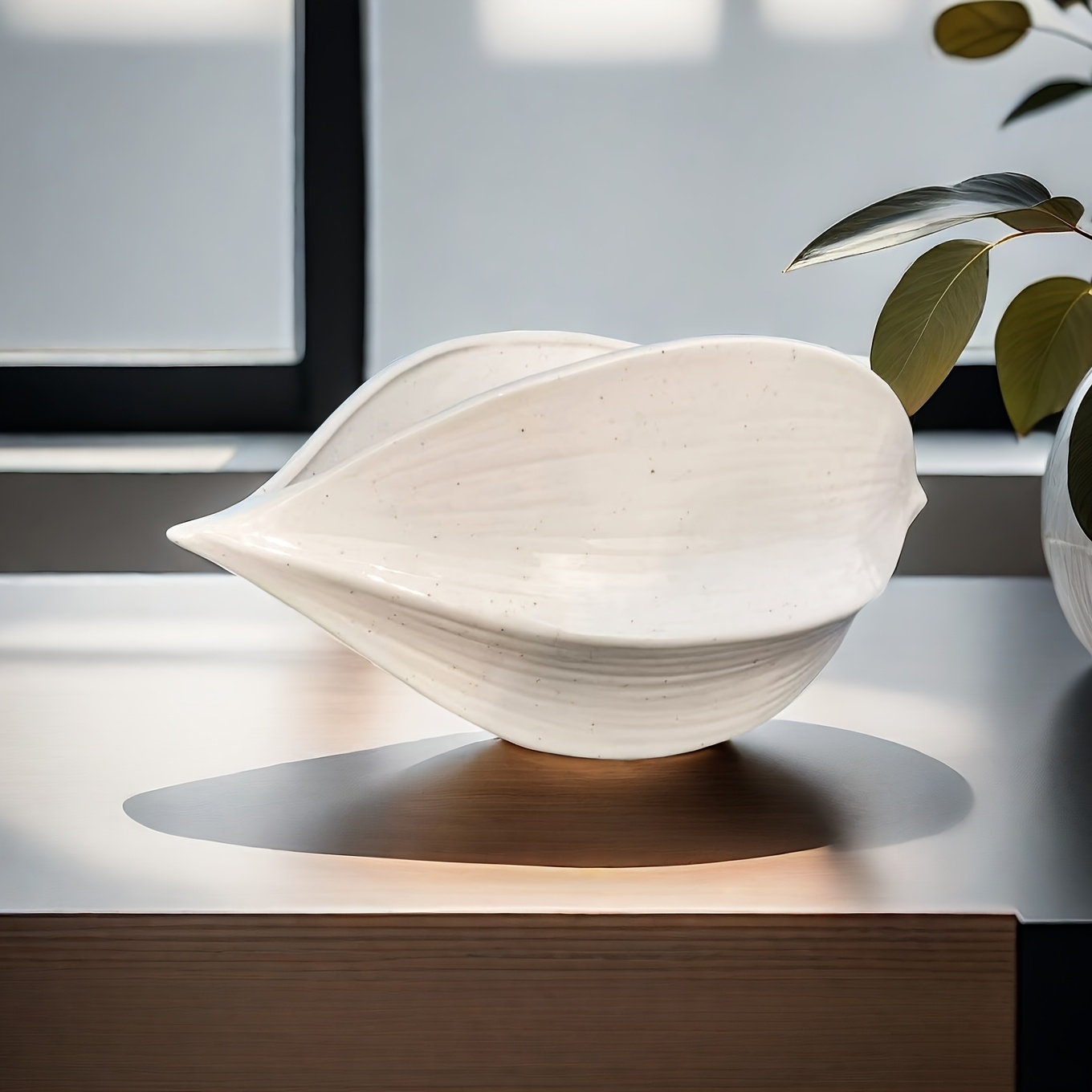 1pc Hydroponic Planter, Non-Leaking Design, Exquisite Exterior, Novel Shape, New Arrival, Home Decor, Ceramic Material Gardening Gift