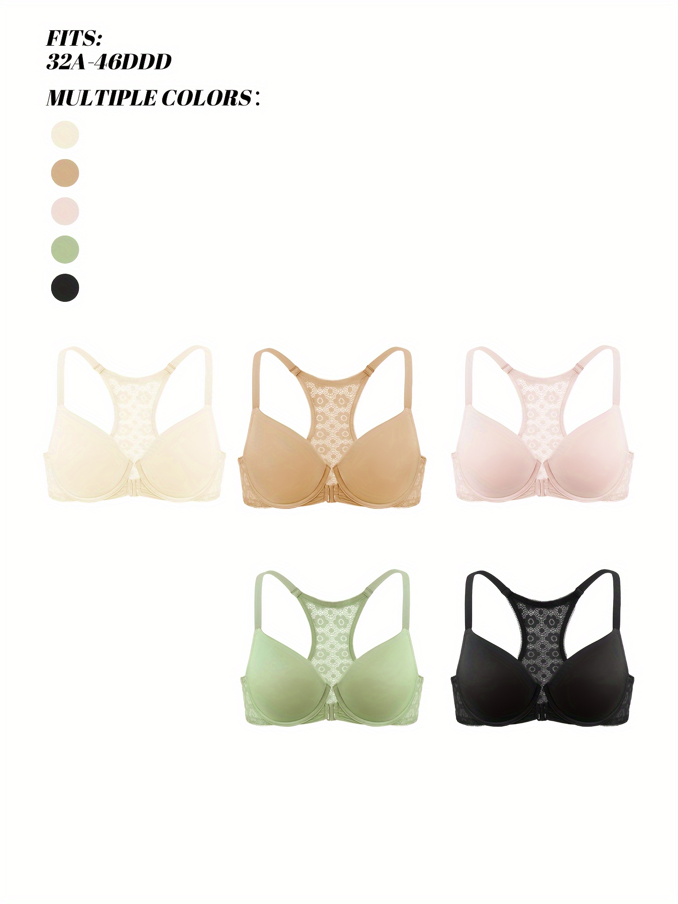 random size elegant bra bras women full - Temu