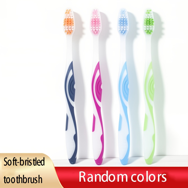 2pcs Set of Premium Soft-Bristle Toothbrushes for Adults