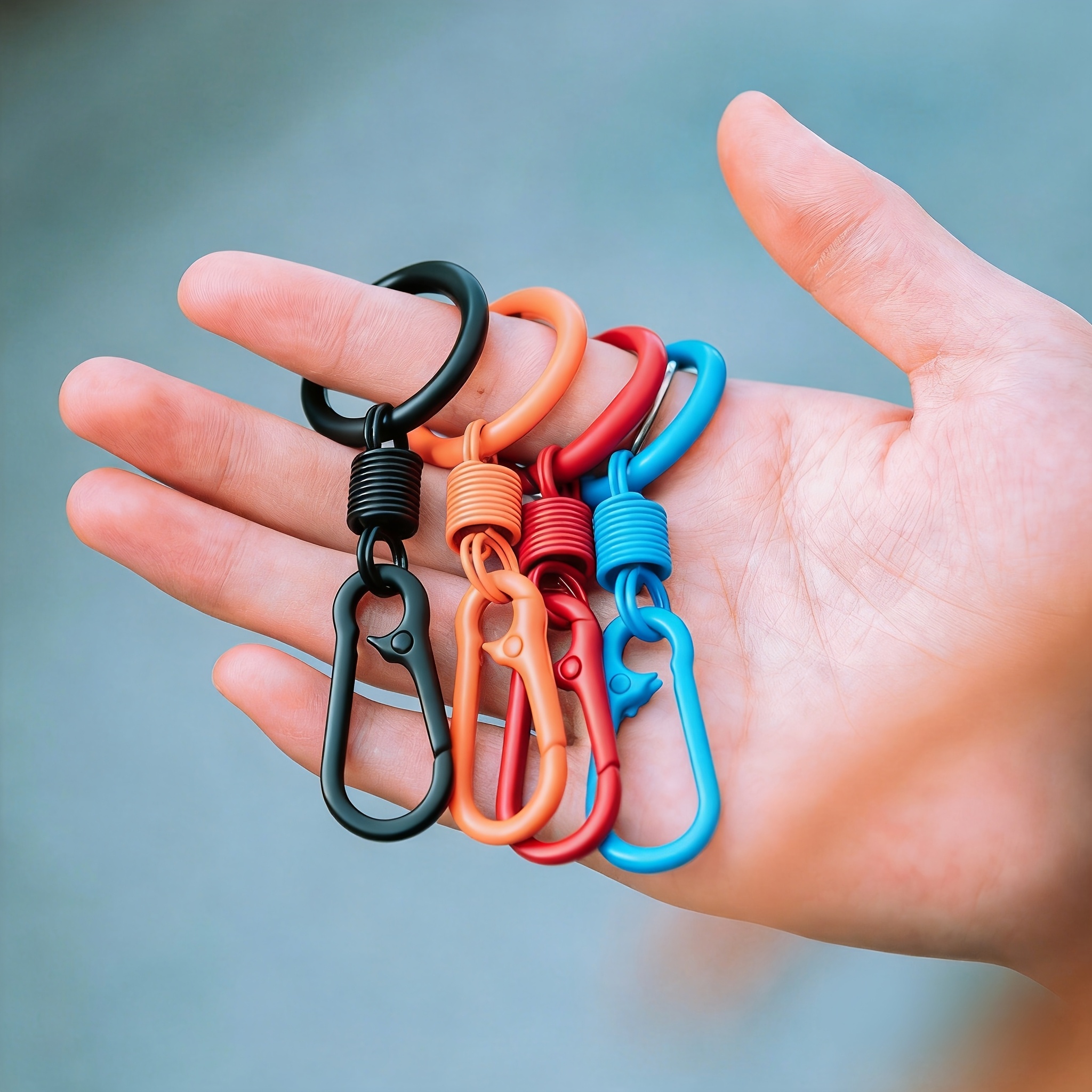 TEMU 4 Random Colors, Light/dark , Anti-theft Zipper Pull, Backpack Anti-opening Safety , Travel Luggage Anti-theft Lock, Portable Anti-mistake