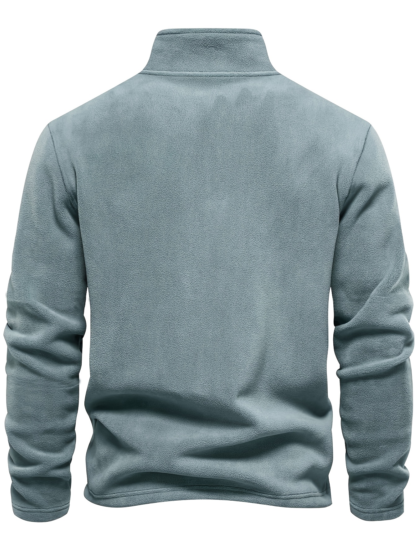 herren fleece gevoerde dikke half zip trui 100% Temu Netherlands