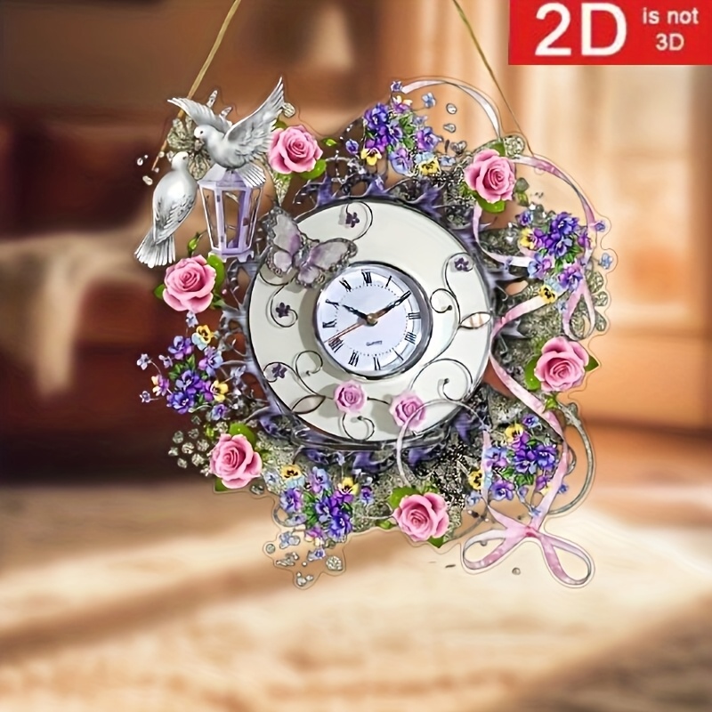 

2d1pc Artistic Clock Design Sun , A Hanging Decoration, Gift For Clock Enthusiasts, Birthday Presents, Anniversary Gifts, And Holiday Party Favors.