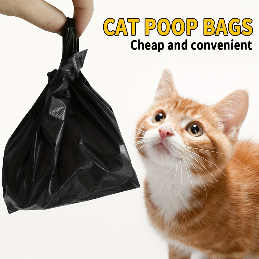 

50/100/200pcs, Disposable Garbage Bags, Cat Poop Bags, Pet Poop Bags, Mini Garbage Bag For Desktop, Thickened Small Garbage Bags, Trash Bags, Rubbish Bags, Cleaning Supplies