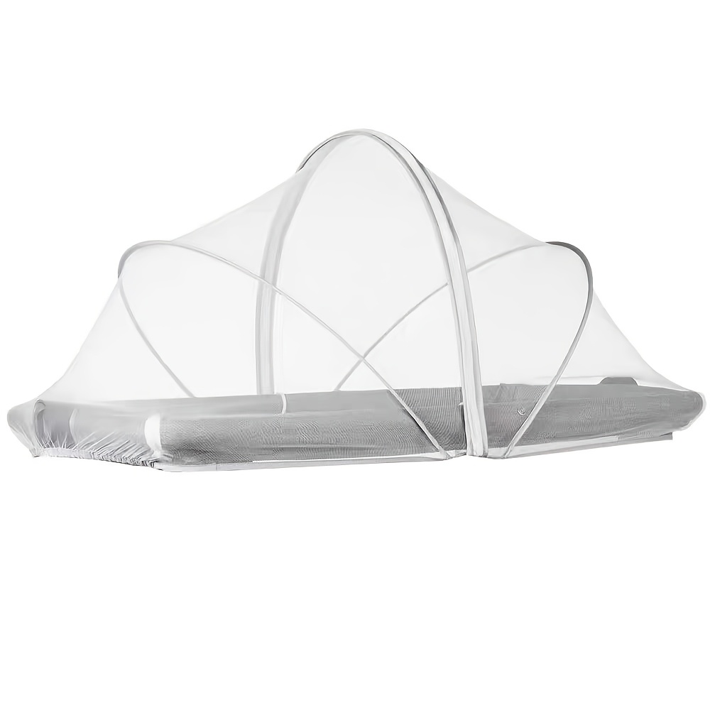 Baby Net Net Foldable Crib Bed Canopy Net With Zipper Anti Cover High Density Large Size Net