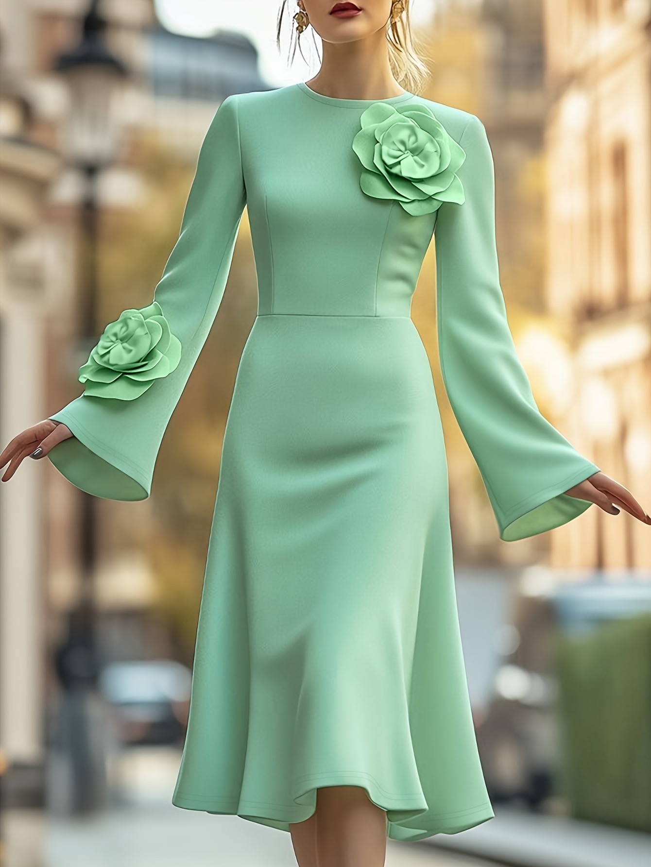 green emerald velvet dress Shop Alwan Versatile Dress