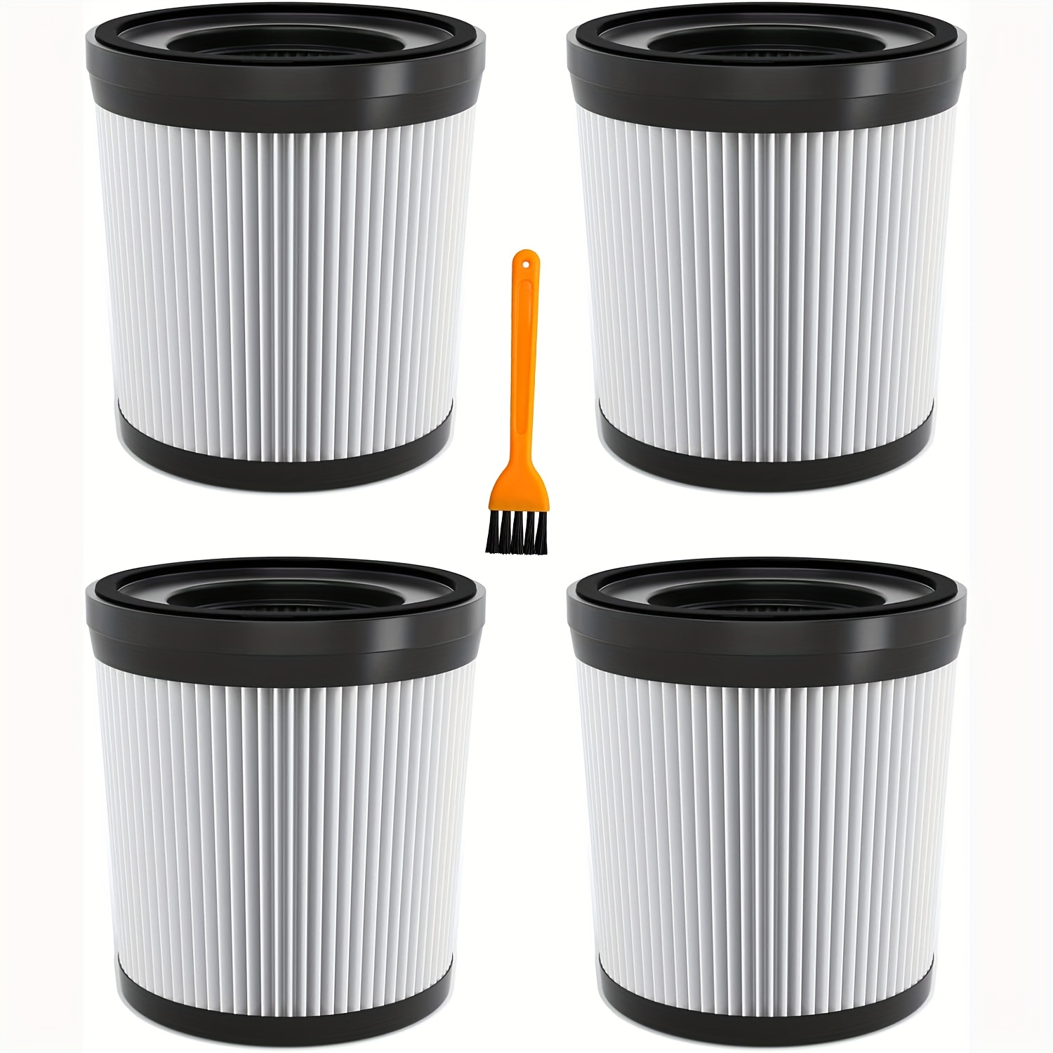 TEMU 4 Pack Fsv001 Hepa Filter Replacement Compatible With Fabuletta Fsv101/fsv001, Girnoor /g165, Afoddon , Lubluelu 202, , Besswin W26 & Cordless