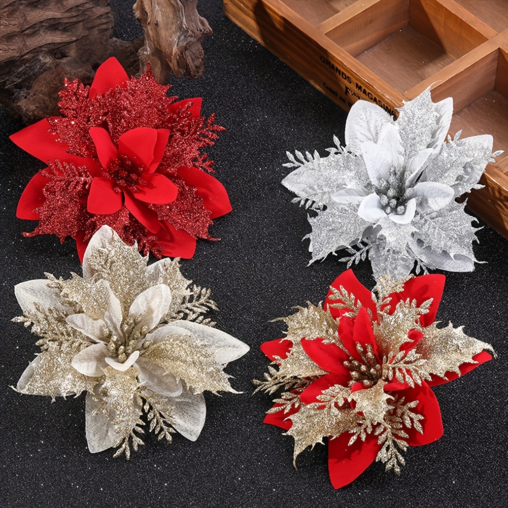 

10pcs Christmas - Ornaments For , Wreath & Decorations, 5.1