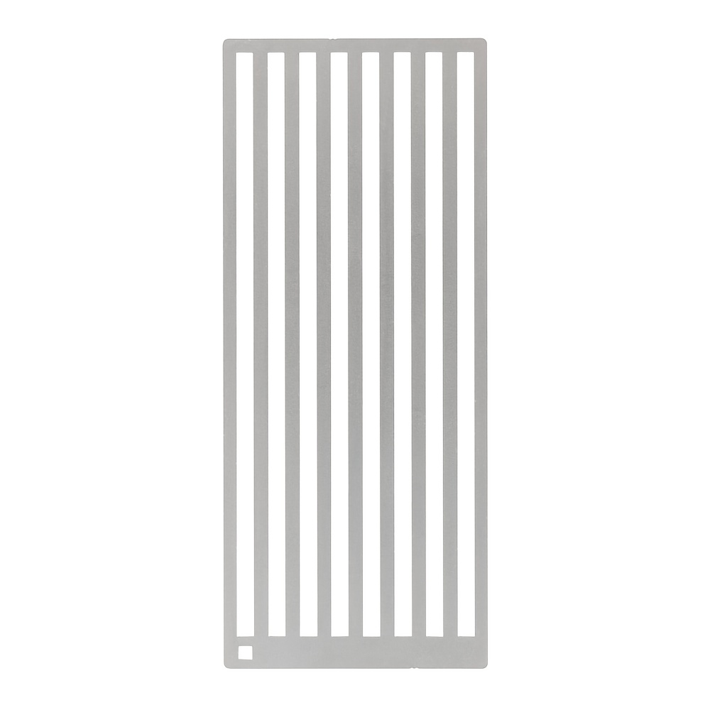 TEMU Règle de peinture diamant en acier inoxydable, légère, petite règle d'art diamant, diamant, pointillé, outil d'alignement de perçage, outils de