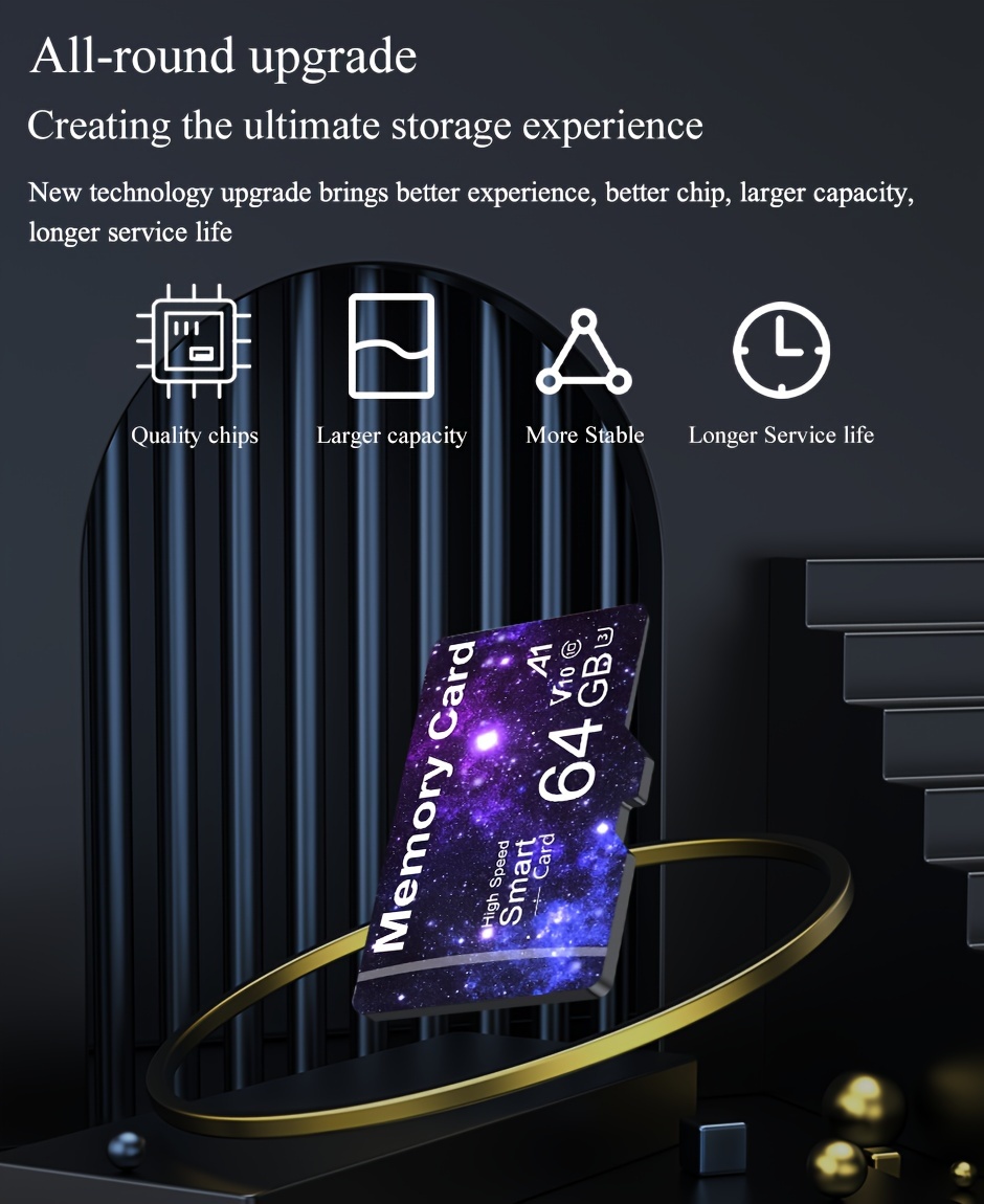 Lot de 2 cartes mémoire disponibles en tailles 64GB, 32GB, 16GB, 8GB, 4GB, 2GB et 1GB pour utilisation avec tablettes, appareils photo, téléphones portables, ordinateurs portables, PC, systèmes audio de voiture, consoles de jeux et appareils audio - Gardez vos fichiers en sécurité !