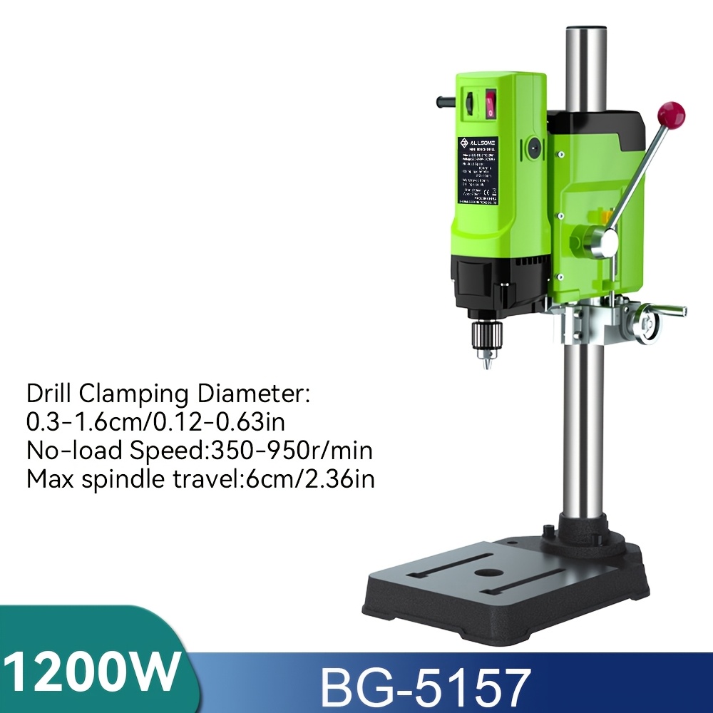 Allsome Bench Drill Stand Mini Electric Bench Drilling Machine Drill Bg-5157