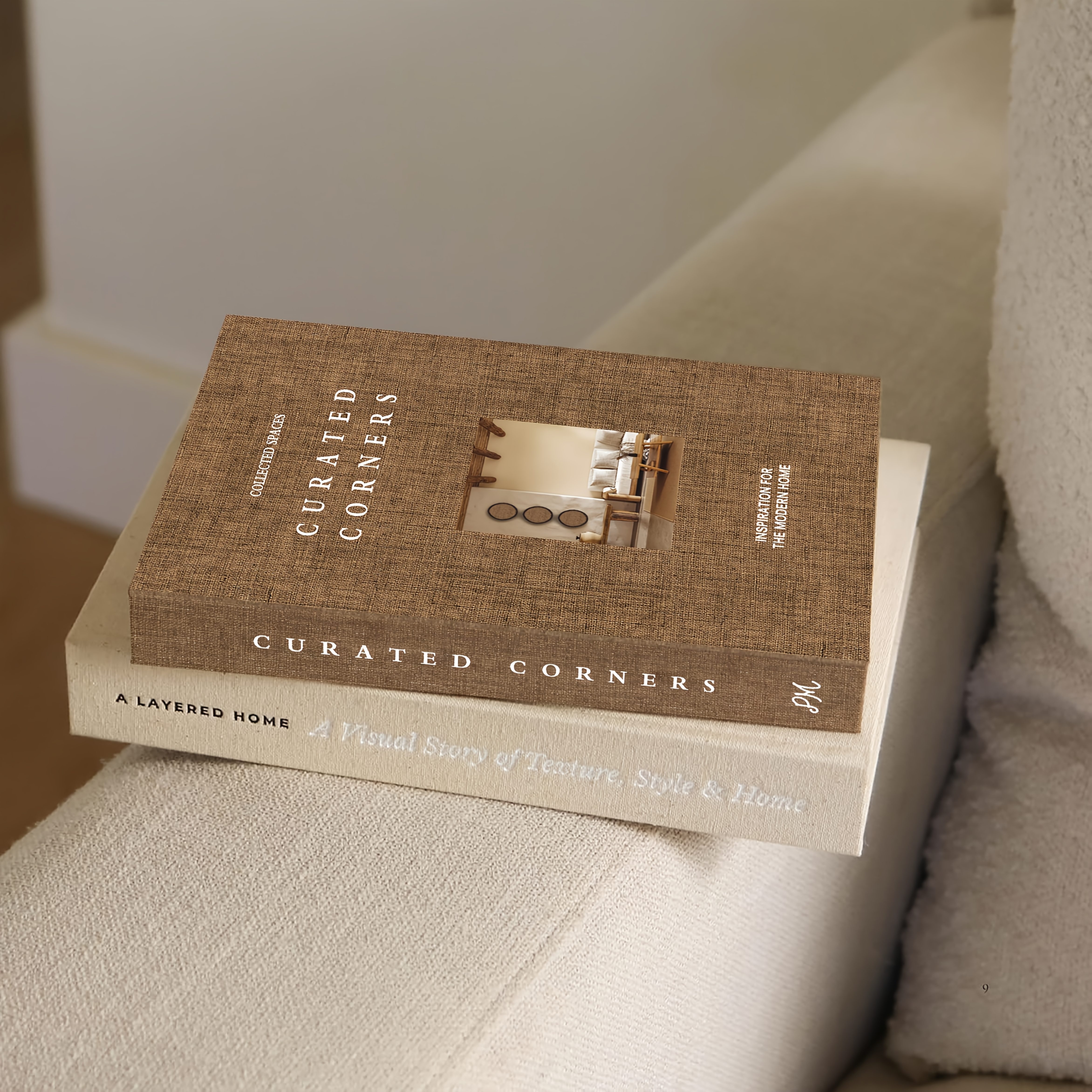 E-shop Zwei wunderschöne dekorative Papierbücher, Deko für Couchtisch, Bücherregal oder Kaminregal, dekorative Figuren, moderne Heimdekoration,