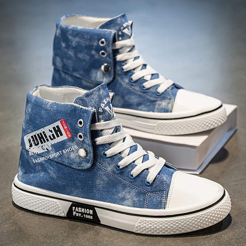 denim shoes men sold on Temu United States