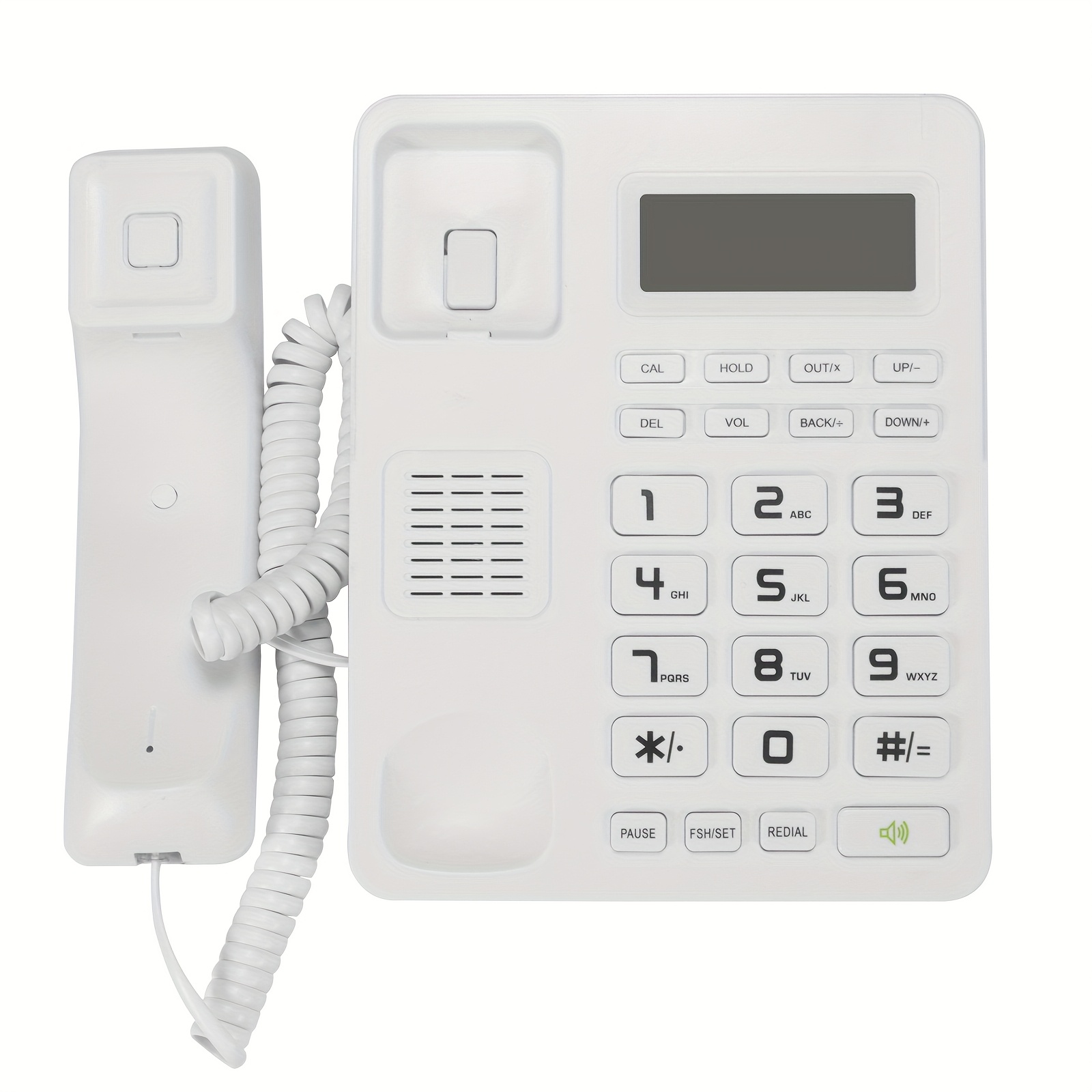 Caller ID, Office Phone, Home Hotel Phone, Hands-free Call, Fixed Landline Phone, Large Keypad, Elderly Phone