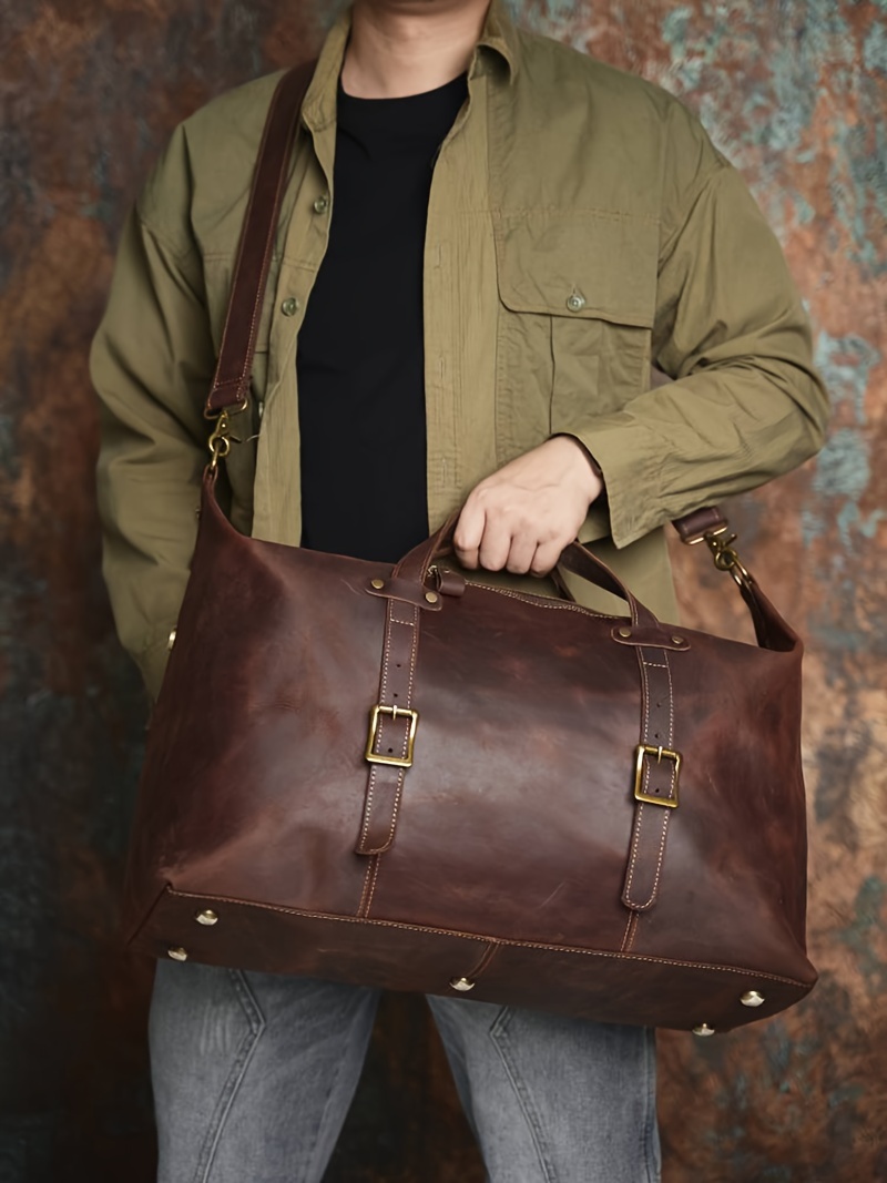 Vintage Coffee Colored Men’s Bag