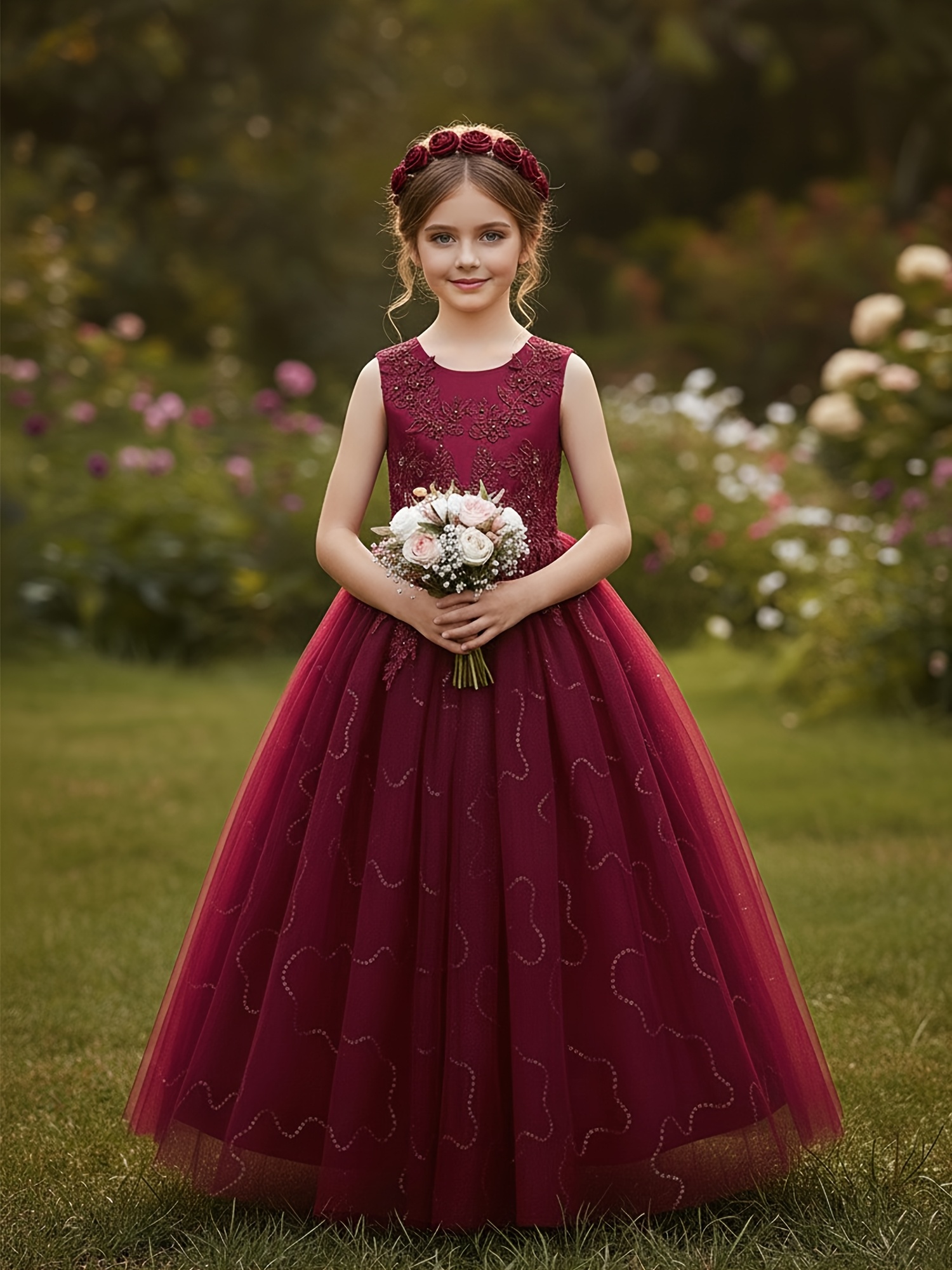 girls dresses sold on Temu United States