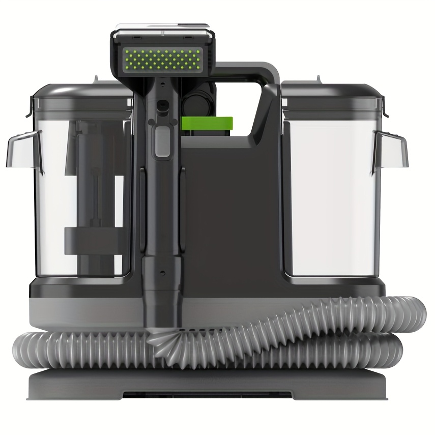 goxaeeee   450w 12kpa handheld carpet cleaner for sofa floor mats curtain spray suction integrated machine  