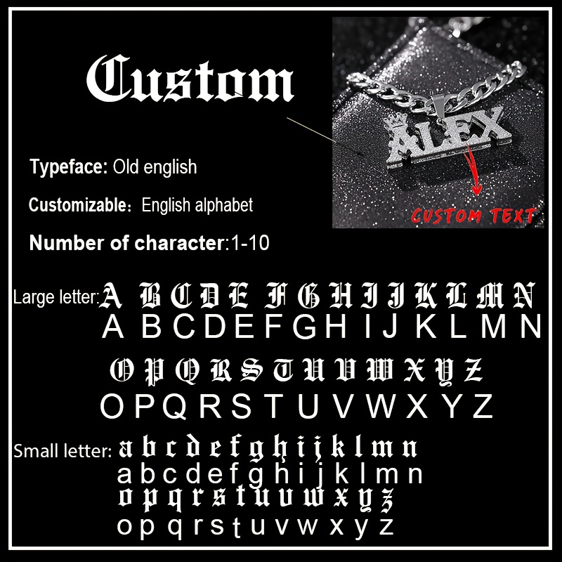 TEMU Collar Capa con Personalizado, Colgante de Placa Corona en Acero Inoxidable 304, Cadena Elección para Hombres Estilo Fashion y Deslumbrante.