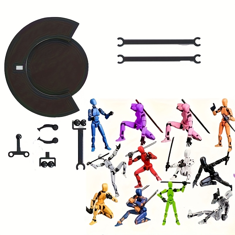 Image of 3d Printed Articulated 13 Model | Articulated Joint | Stem Toys For Teenagers/with Brackets/collectible Display Dolls/christmas Gifts/, Random Colors