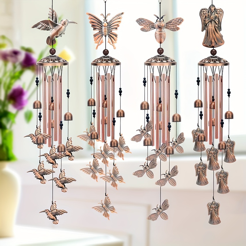 Metall Windspiel Katze – Bunte 3D Garten-Deko Für Draußen & Drinnen, Perfektes Geschenk