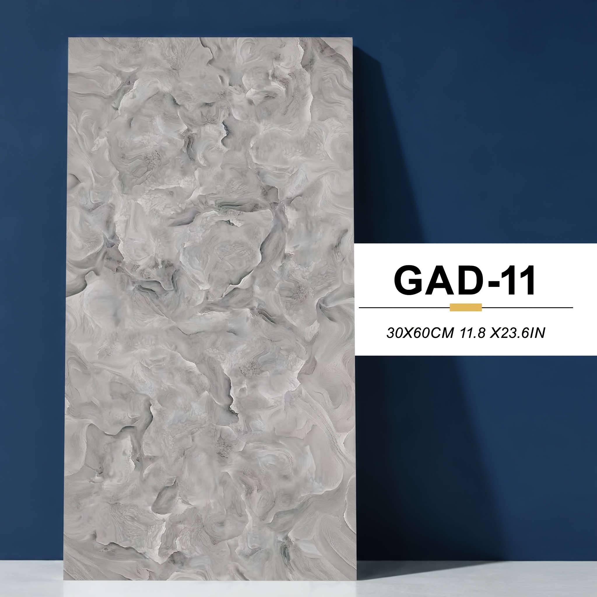 42pcs Marble Pattern Self-adhesive Wall Tiles/pvc Wall Panels - Waterproof Removable Wall Stickers For Kitchen, Bathroom, And Living Room, Home