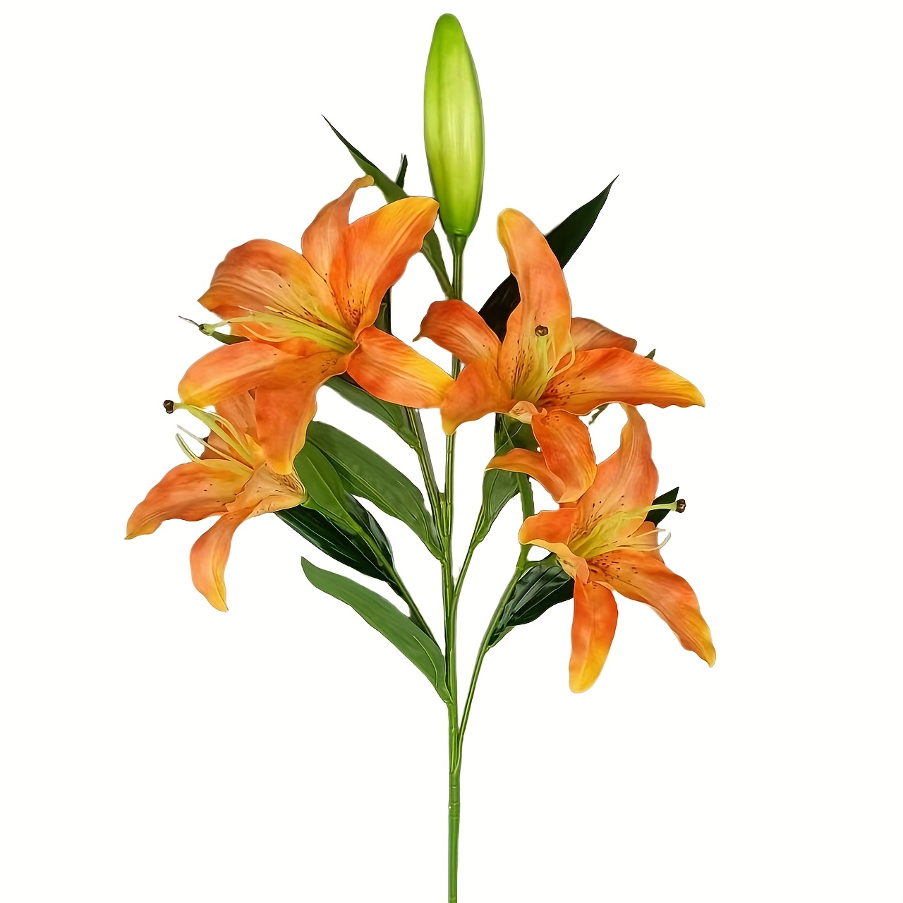 TEMU 1pc, 29.53 Inches, Artificial Lily Flower Stems - Perfect For Home Decor, Mother's Day Gifts, Anniversaries, And Get , Wedding Decorations And