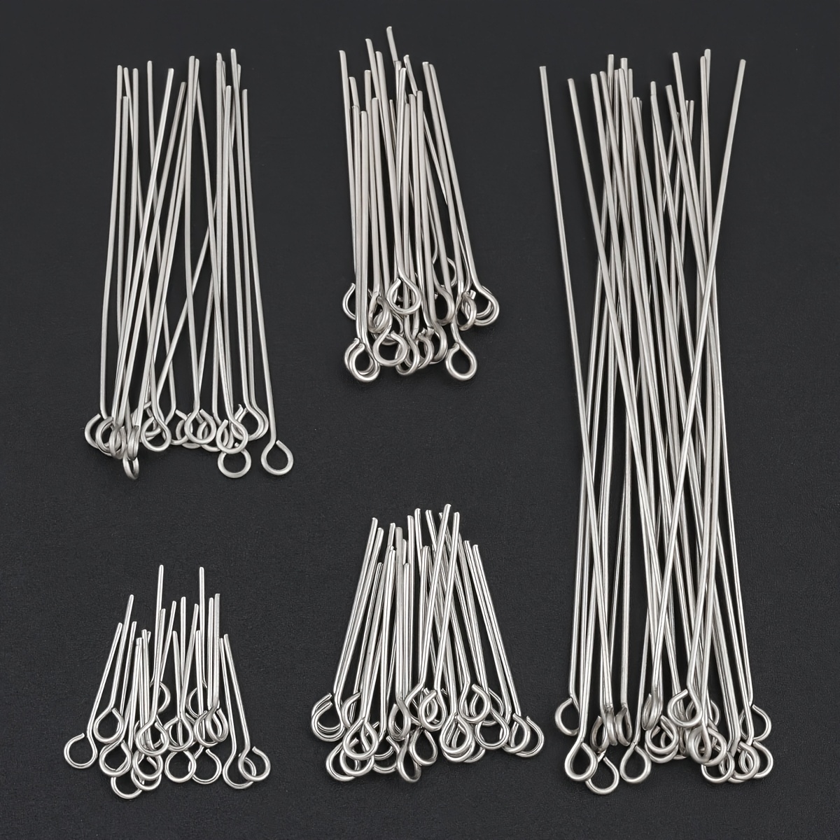 150pcs DIY Stainless Steel Jewellery Making Head Pins