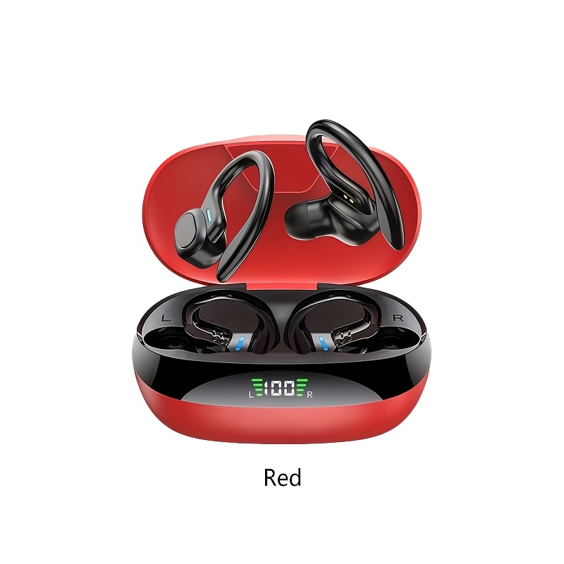 TEMU Wireless Wireless Earphones, Sports In Ear Earphones With Microphone, Wireless Wireless 5.3, Type-c Charging, Suitable For Daily Use, Sports,