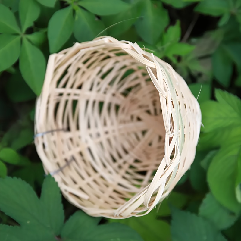 bambus vogelnest  handgeflochtenes holz zubehr - Temu Austria